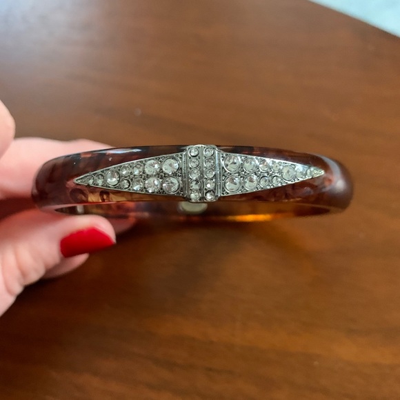 Lulu Frost x J Crew tortoiseshell bracelet - Picture 2 of 4